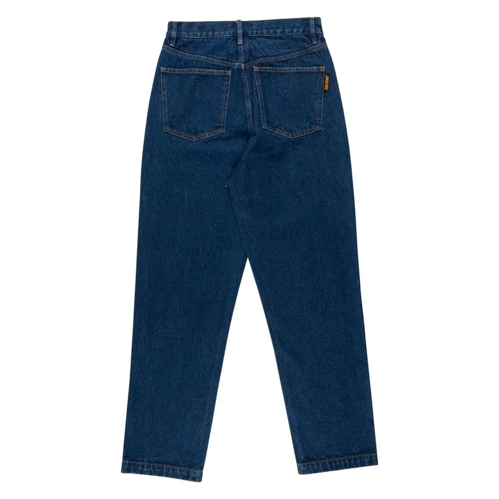 Santa Cruz Womens Pant Classic Dad Jeans - Classic Blue