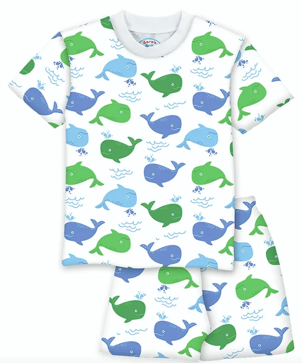 Sara's Prints- Boys Shorts Pajama Set