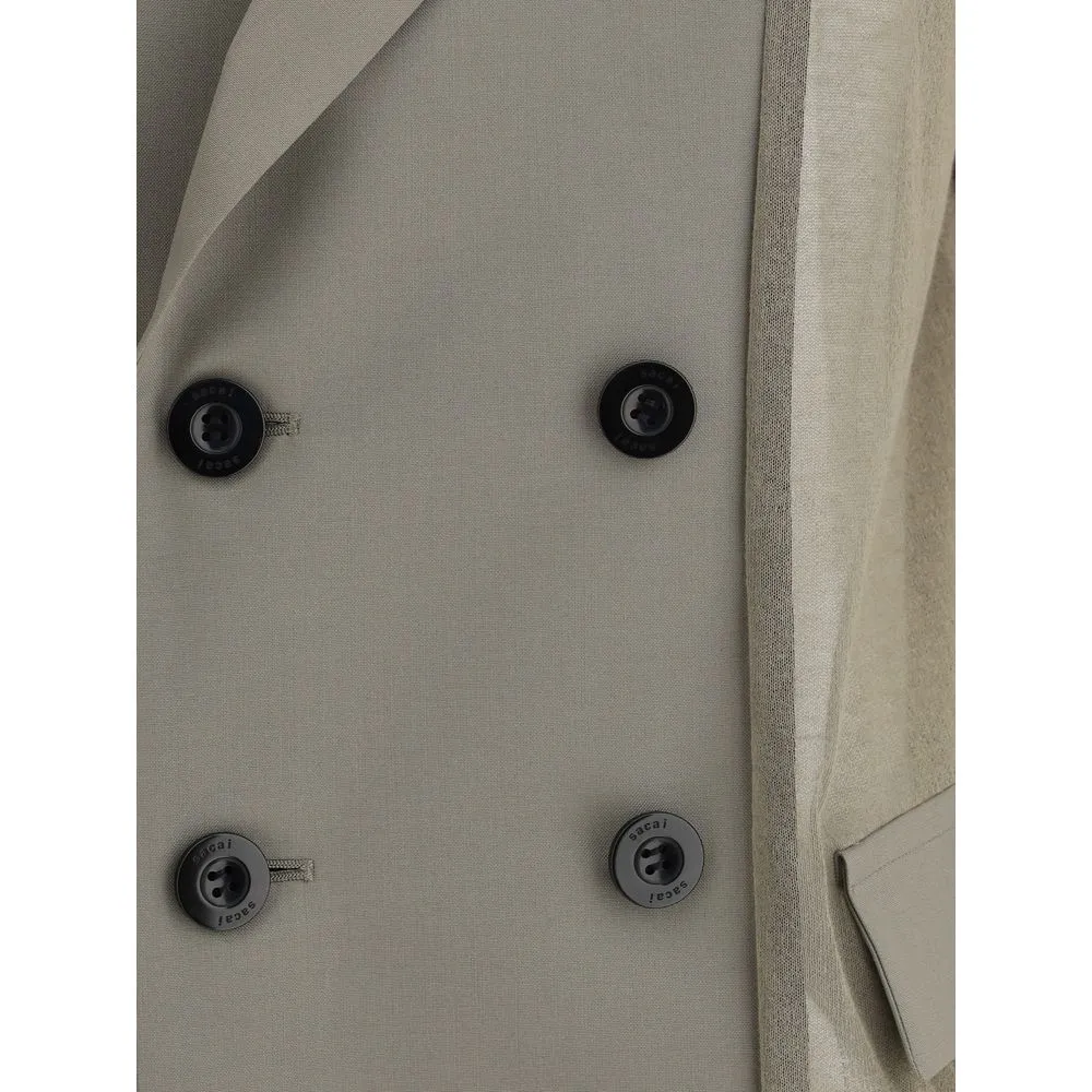 Semi-transparent  Blazer Jacket