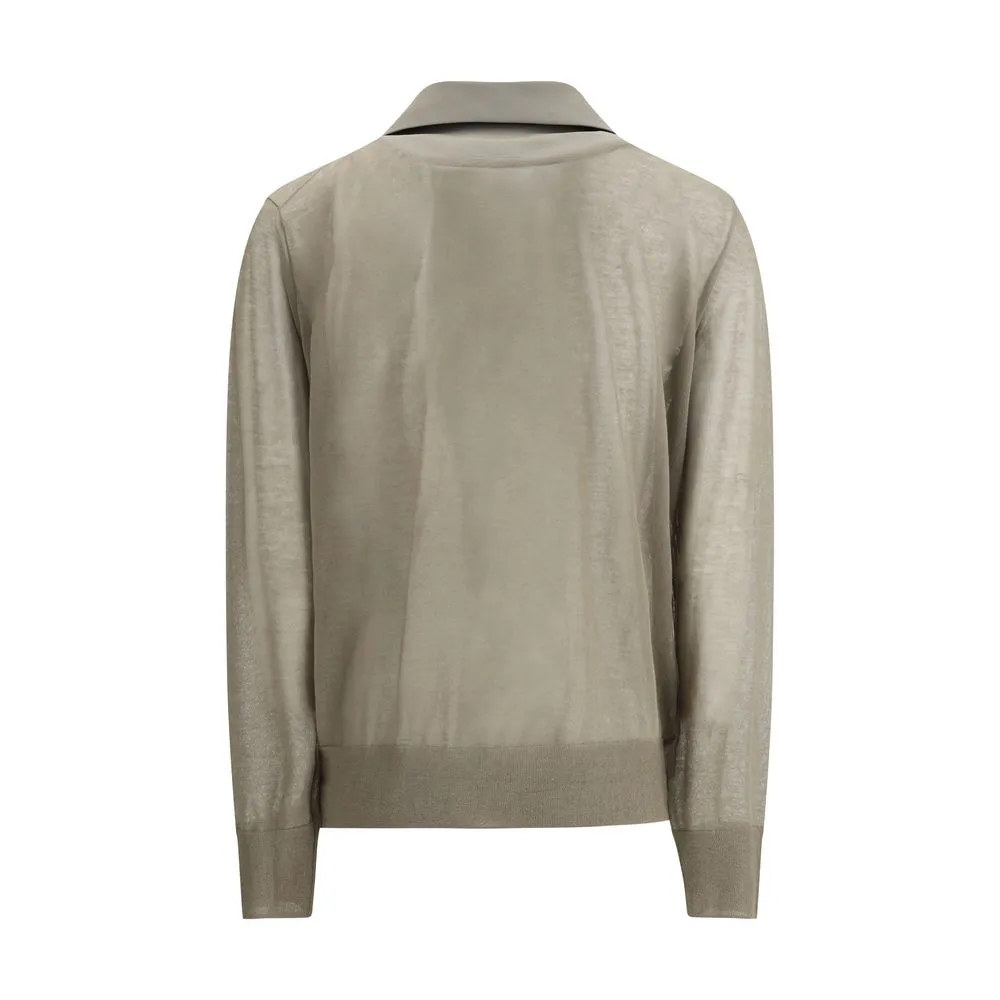 Semi-transparent  Blazer Jacket