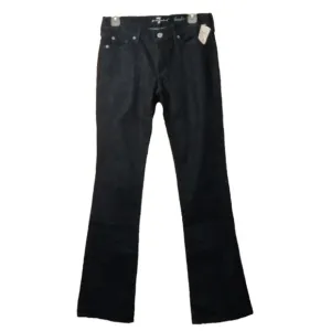 Seven for All Mankind Jeans Size 28 Rhinestone Pocket Boot Cut  NWT