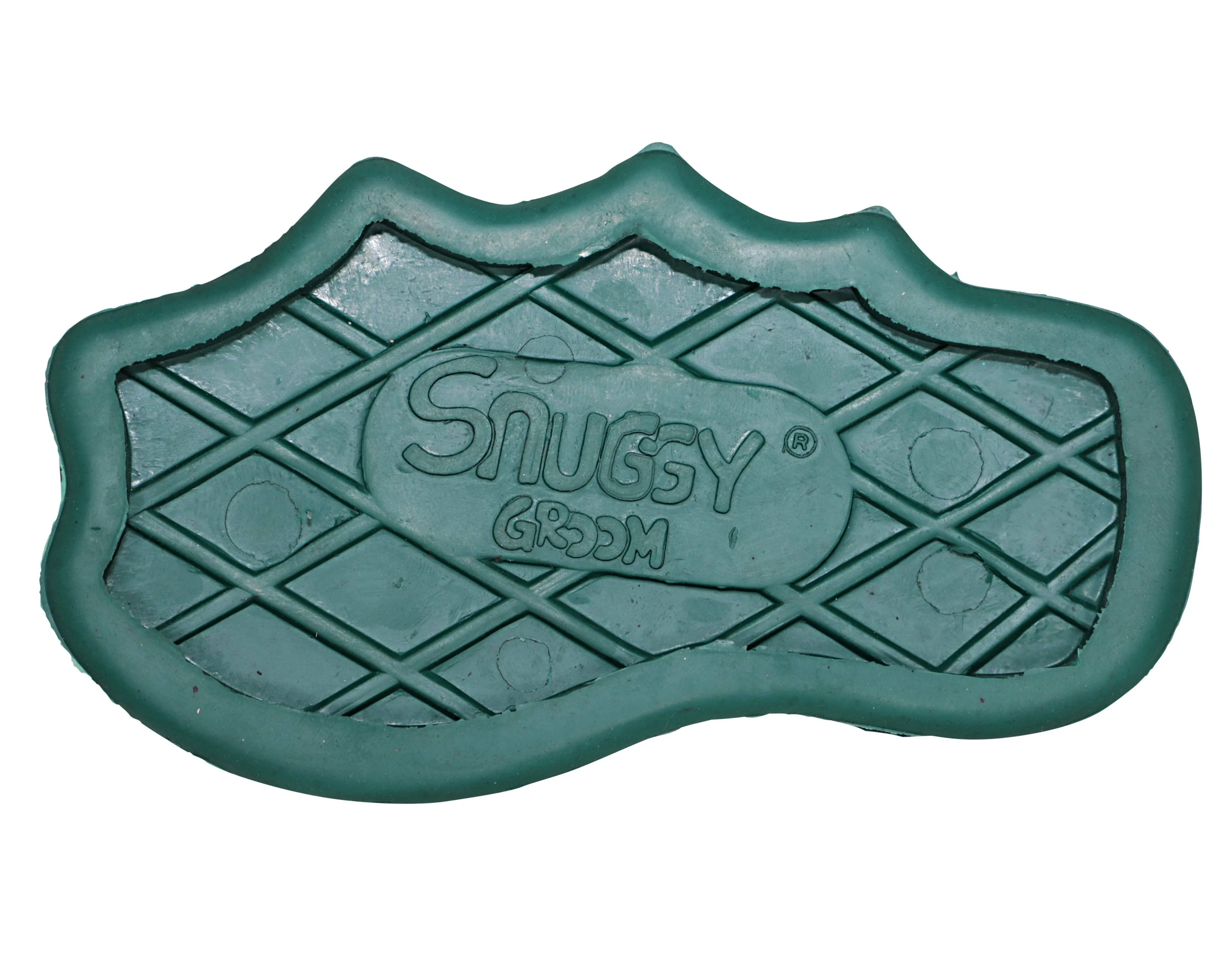 Snuggy® Groomer Soft Teeth Rubber Curry