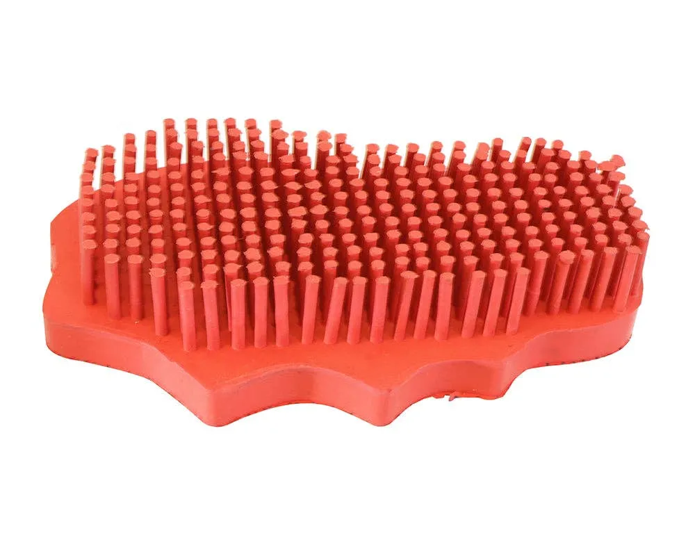 Snuggy® Groomer Soft Teeth Rubber Curry
