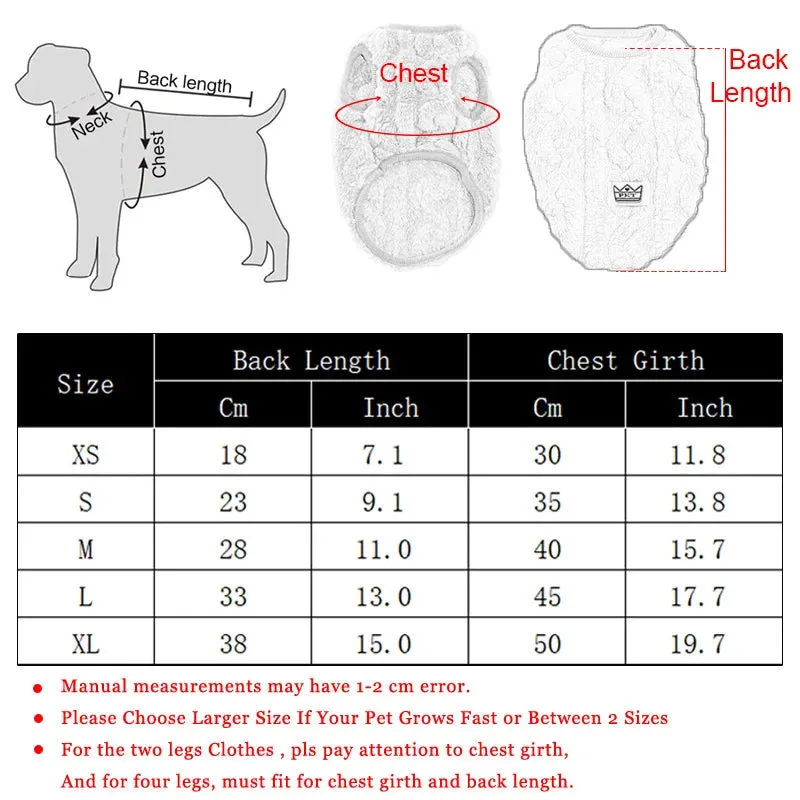 Soft Fleece Cat & Dog Coat