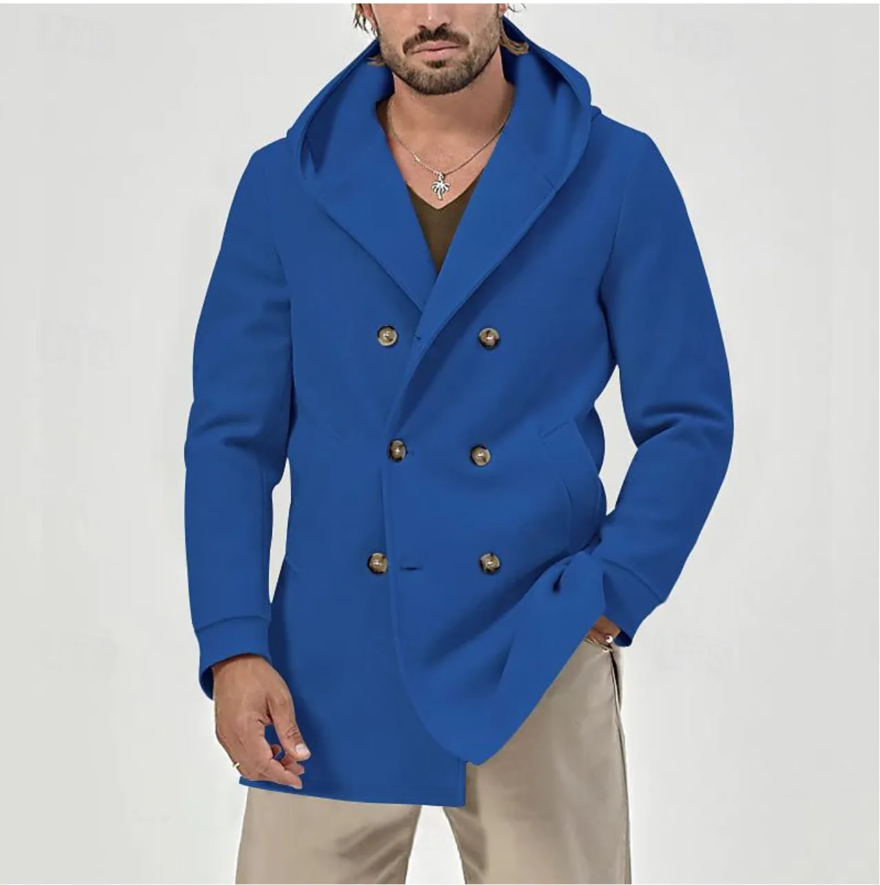 Soft Men's Trench Coat - Perfect for Fall & Winter