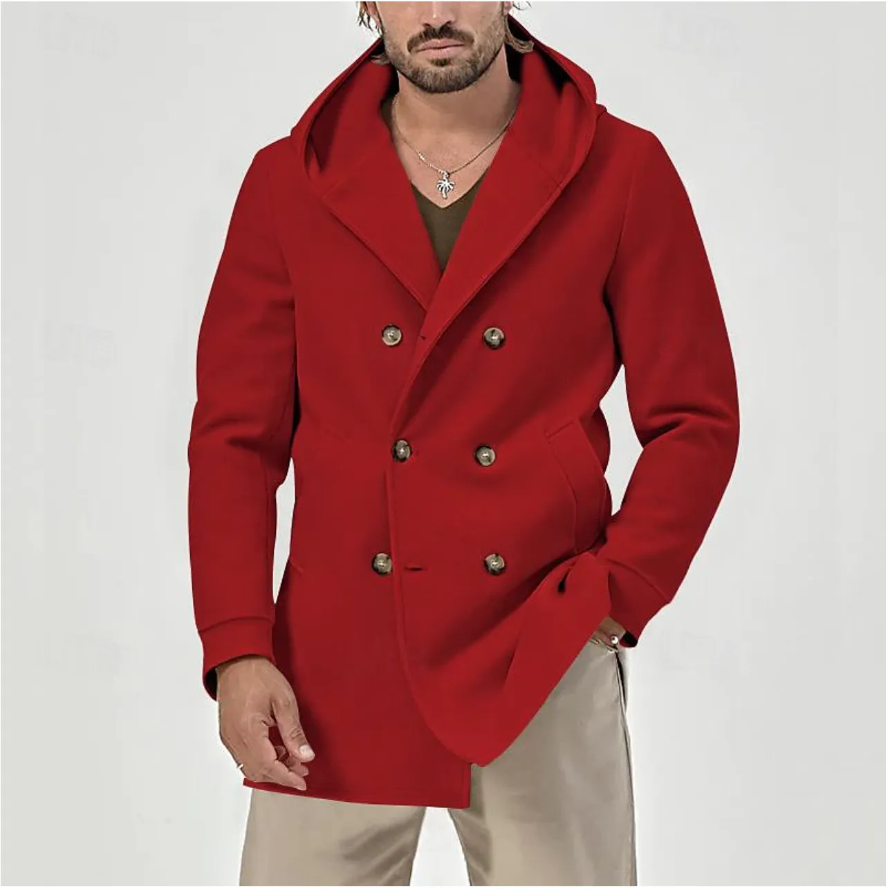 Soft Men's Trench Coat - Perfect for Fall & Winter