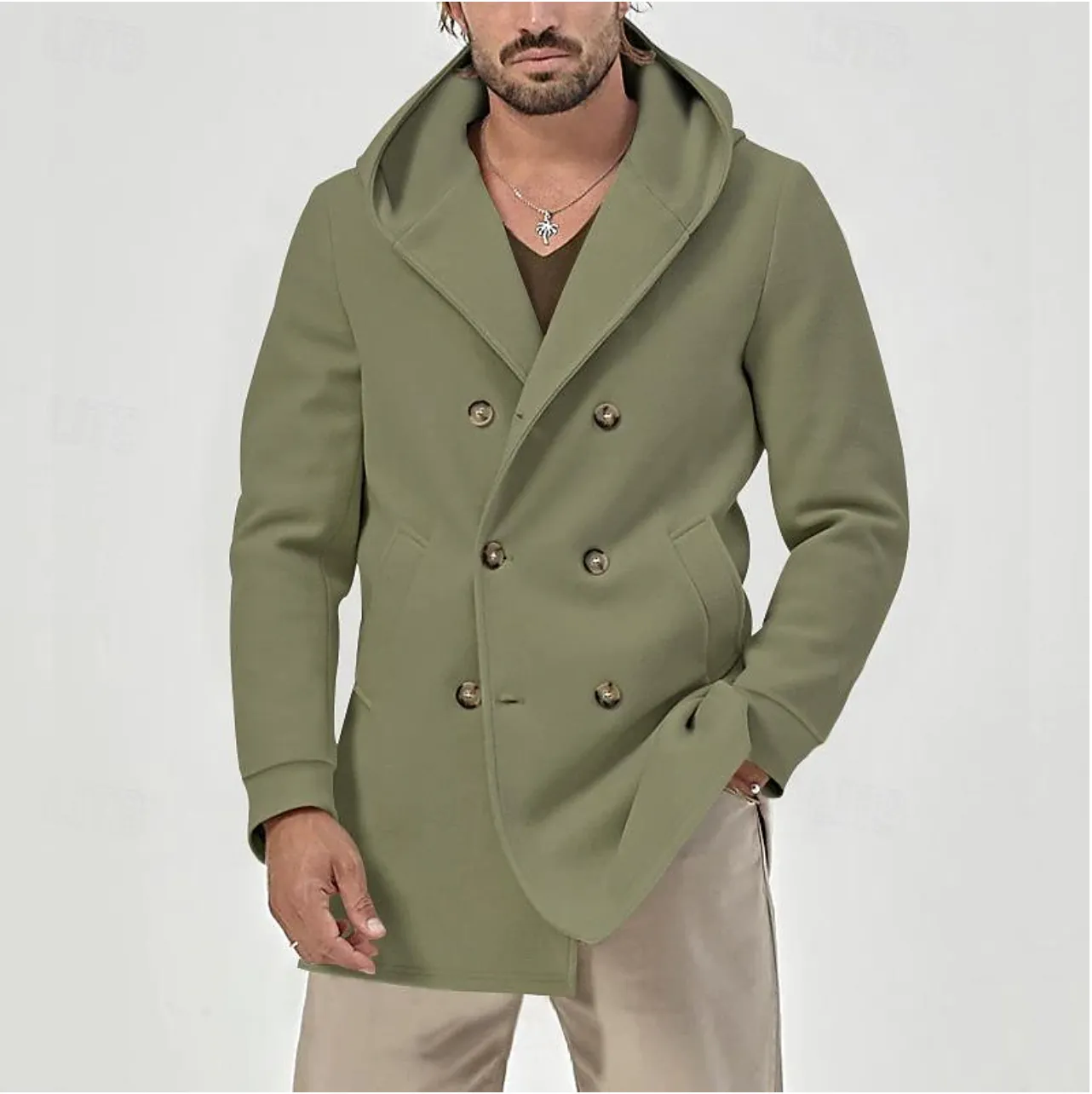 Soft Men's Trench Coat - Perfect for Fall & Winter