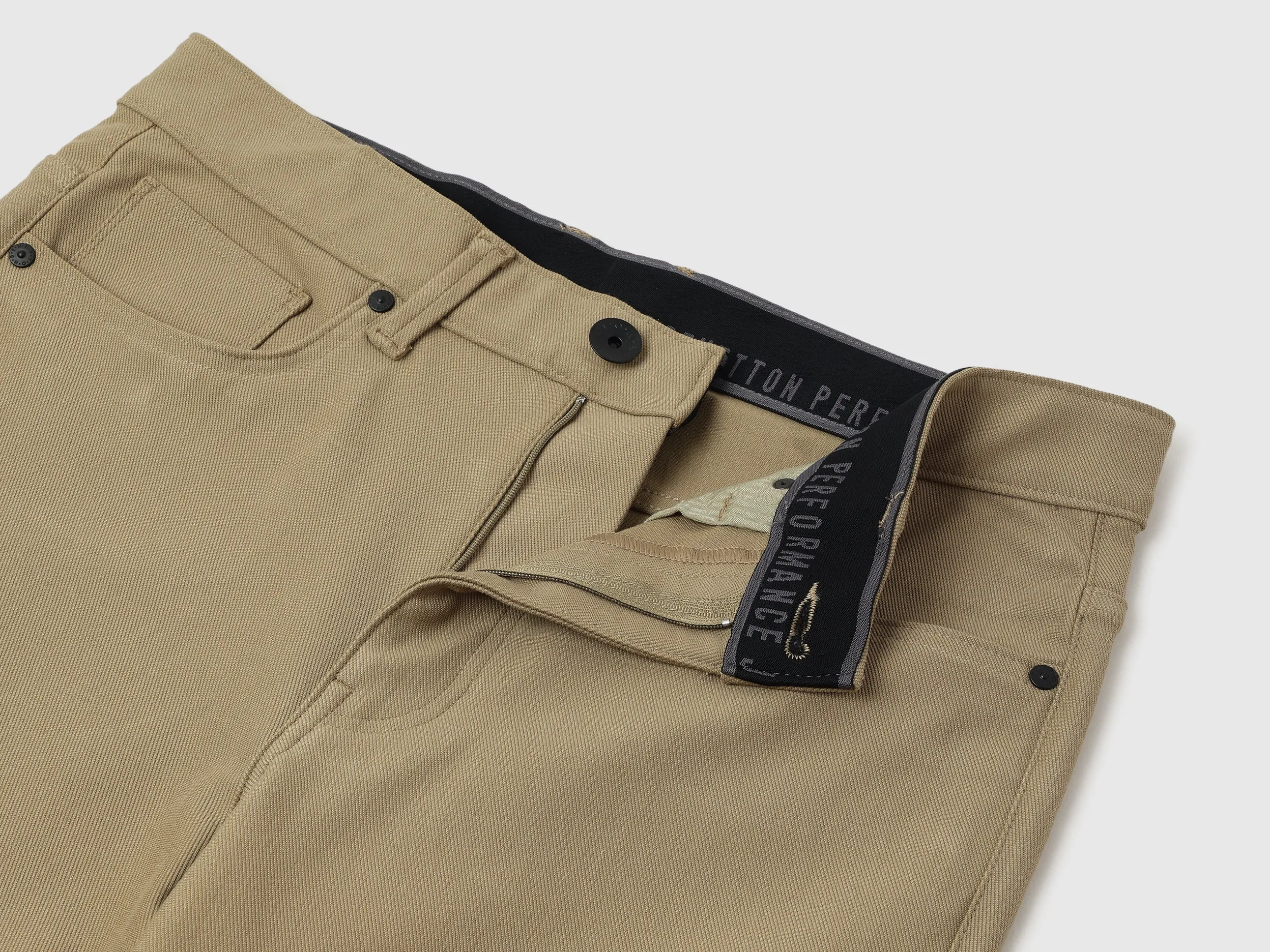 Solid Low Crotch Fit Jeans