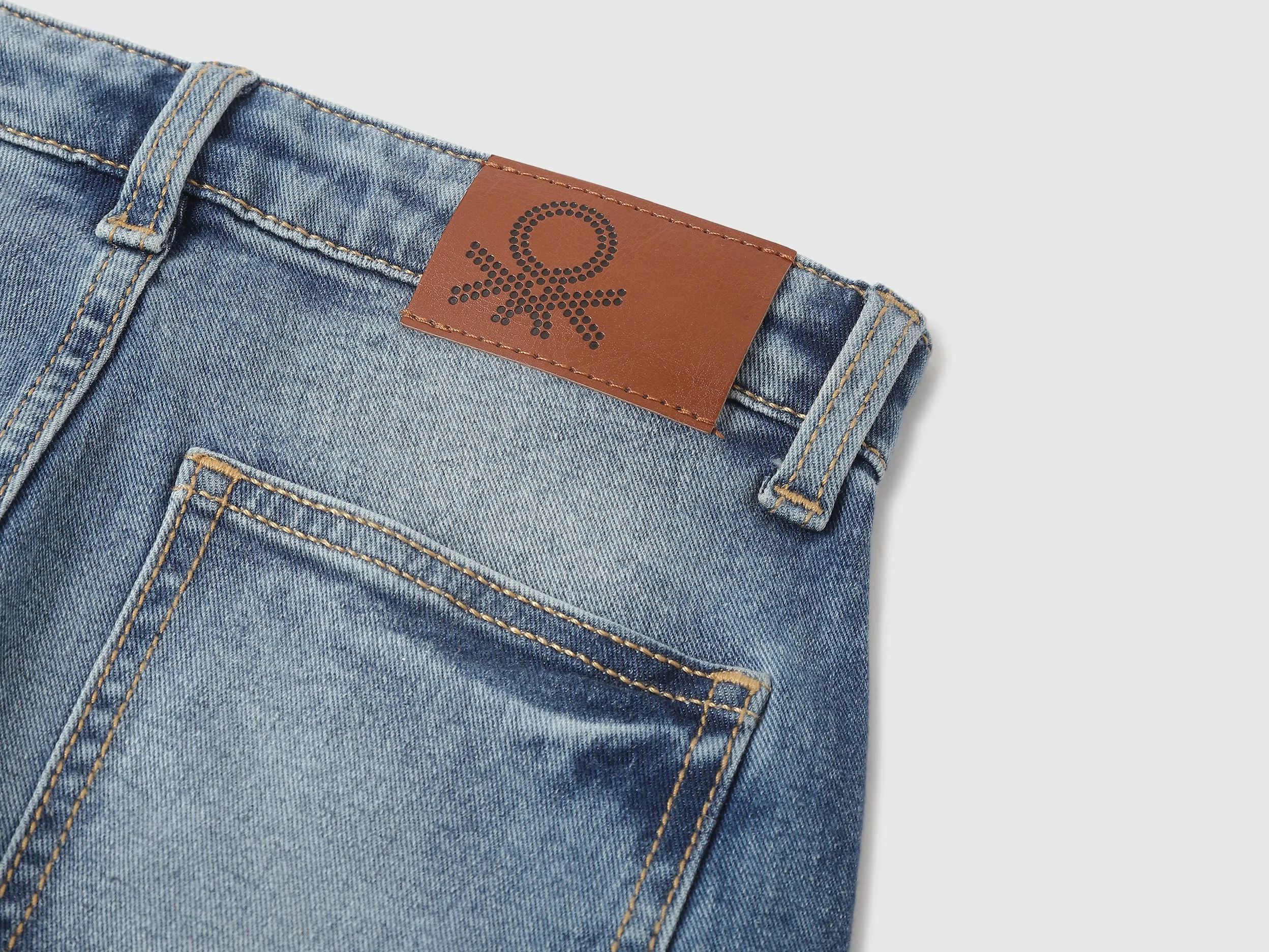 Solid Straight Fit Jeans