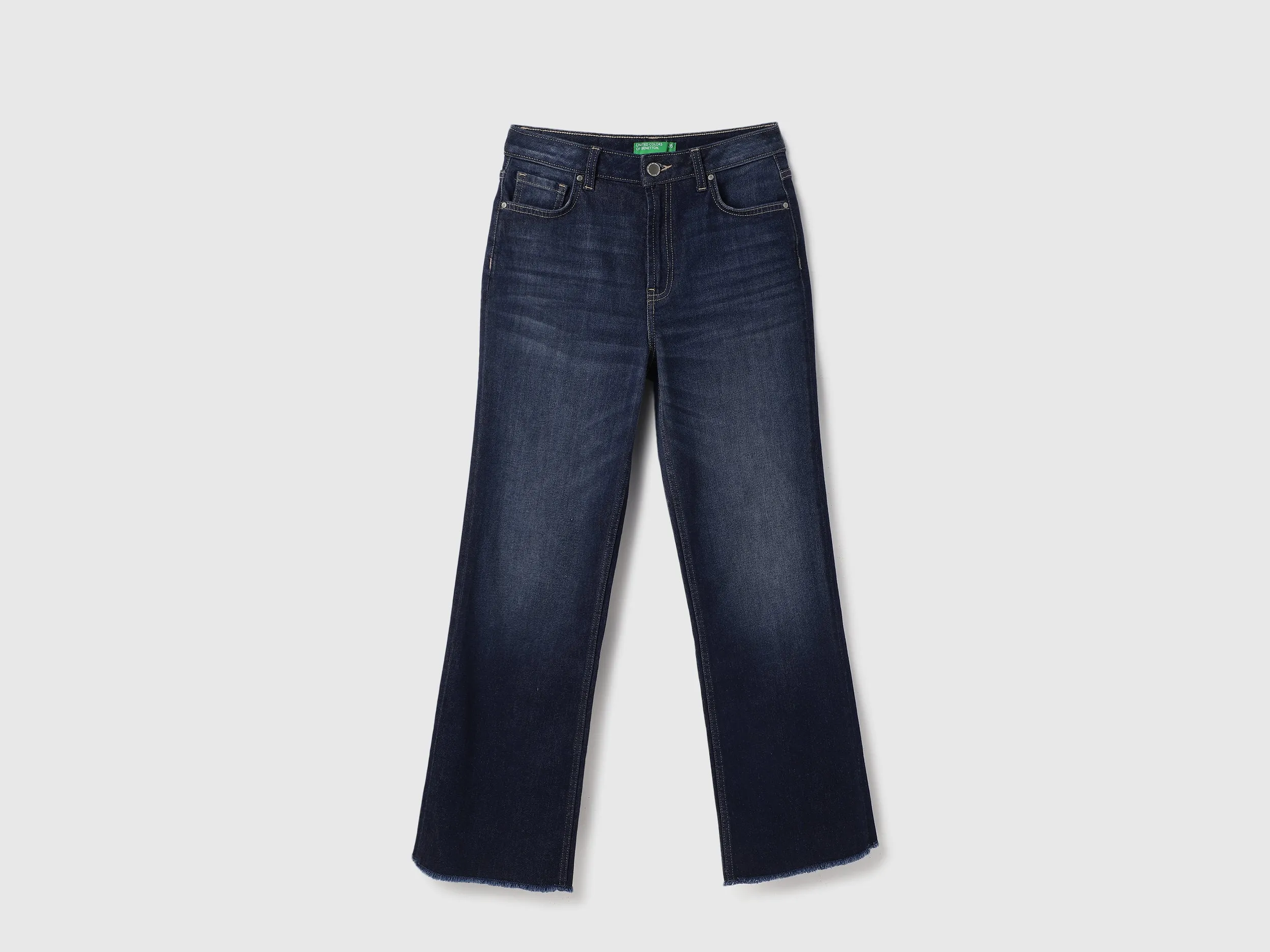 Solid Straight Fit Jeans