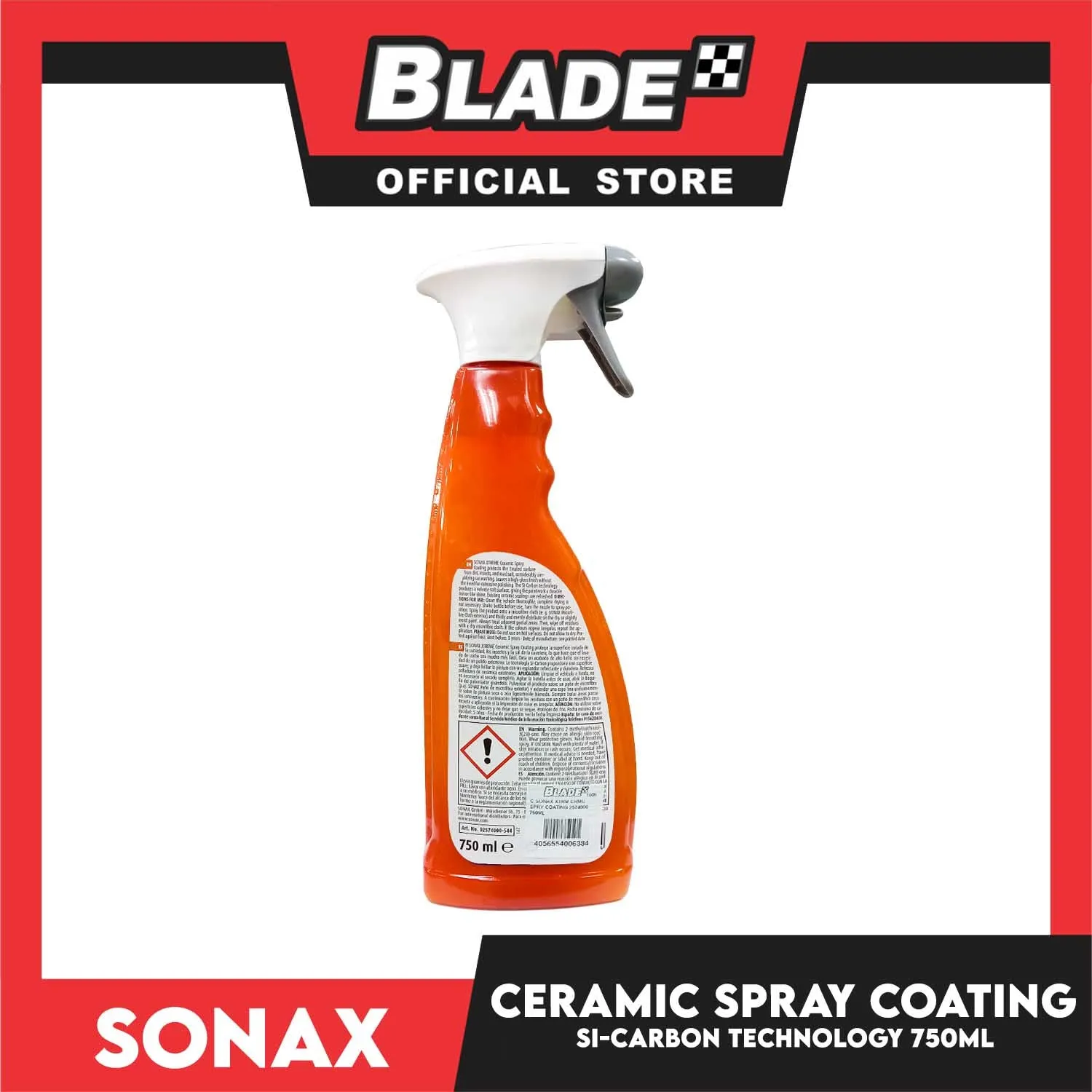Sonax Xtreme Ceramic Spray Coating Si-Carbon Technology 750ml
