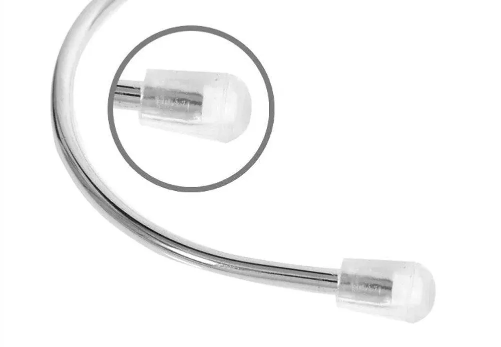 Stainless Steel Hangers Silver Color Strong Hangers Set of 10