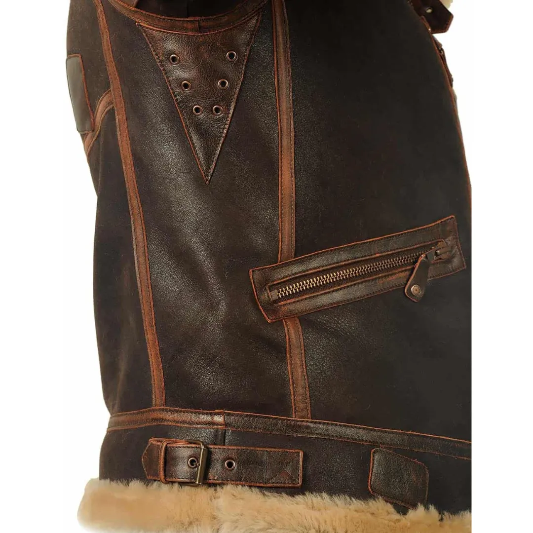 Steve Pilot Jacket – Timeless Elegance and Comfort for Cold Days