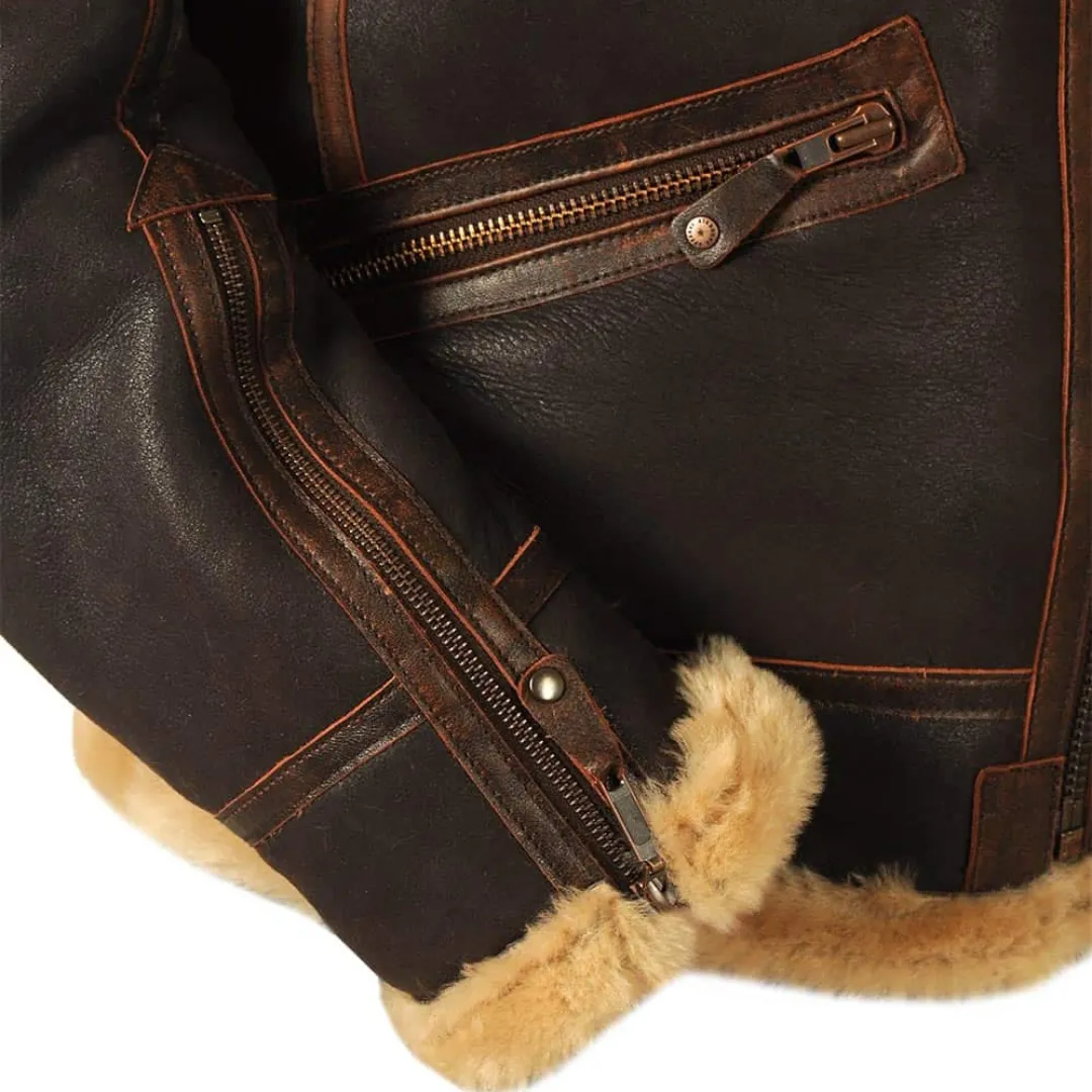 Steve Pilot Jacket – Timeless Elegance and Comfort for Cold Days