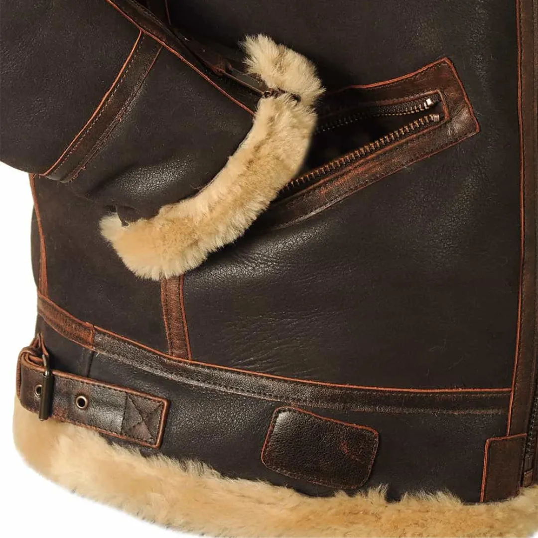 Steve Pilot Jacket – Timeless Elegance and Comfort for Cold Days