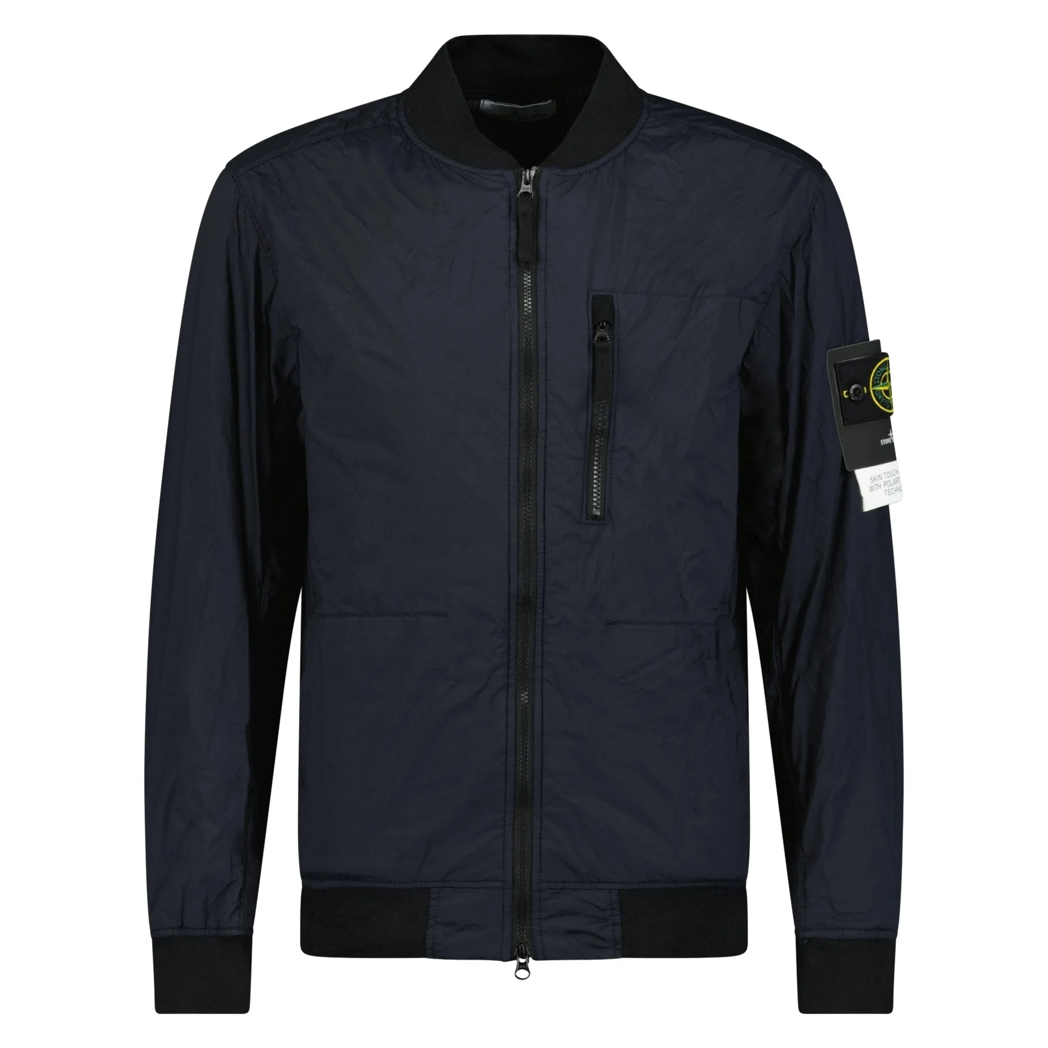 STONE ISLAND SKIN TOUCH NYLON TC JACKET NAVY
