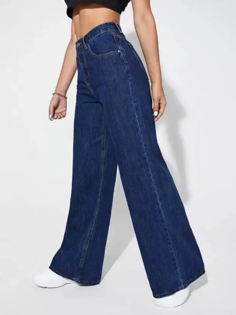 Stonewash Supreme Straight Leg Denim