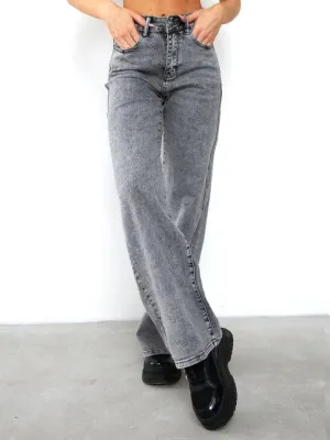 Stonewash Symphony Straight Leg Jeans
