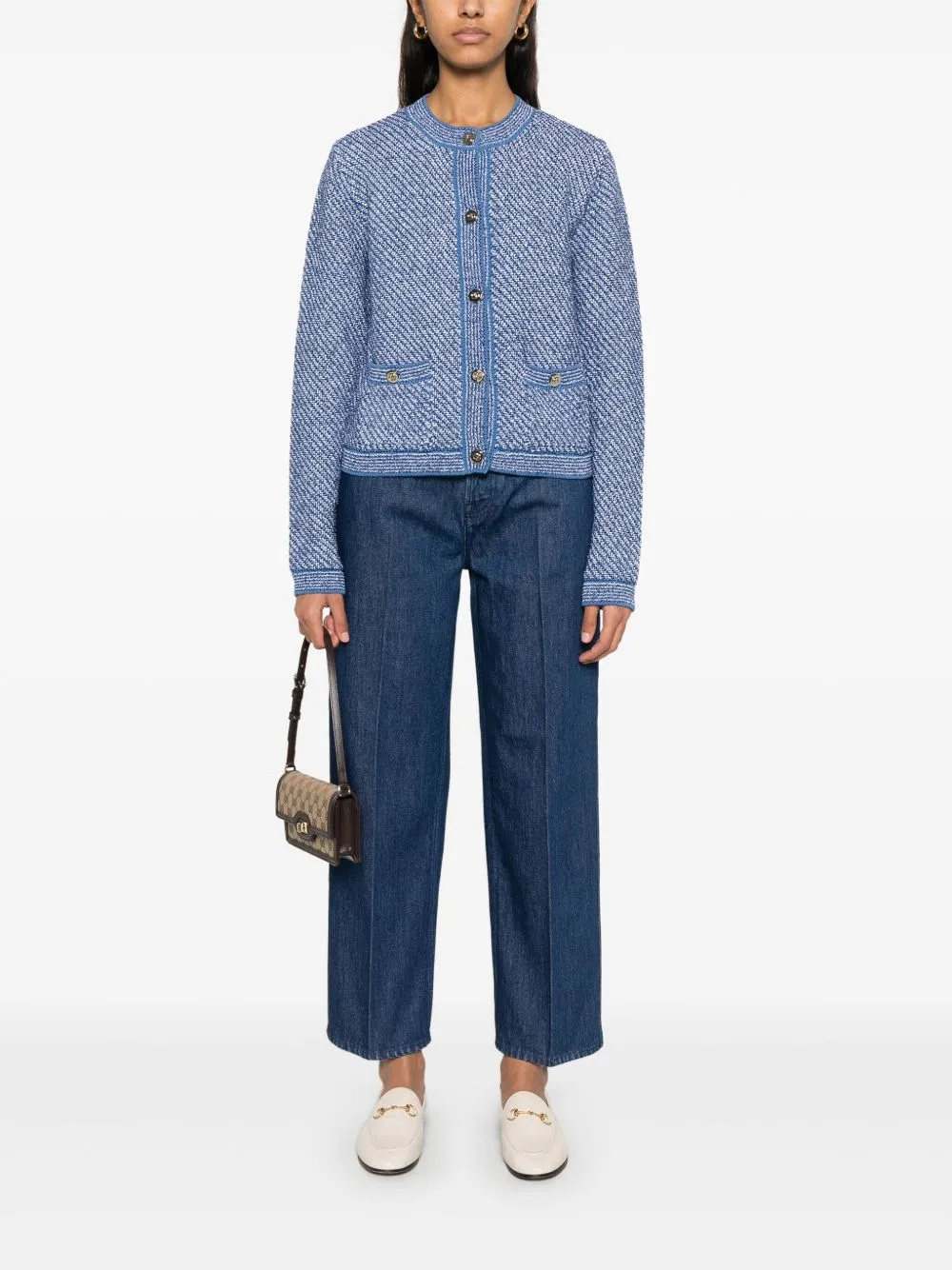 Straigh leg denim jeans