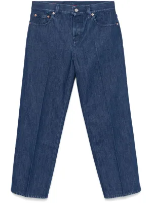Straigh leg denim jeans