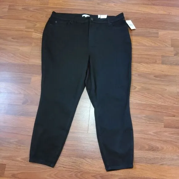 STS BLUE Ellie High Rise Ankle Skinny Jeans Size 35/20 Black New