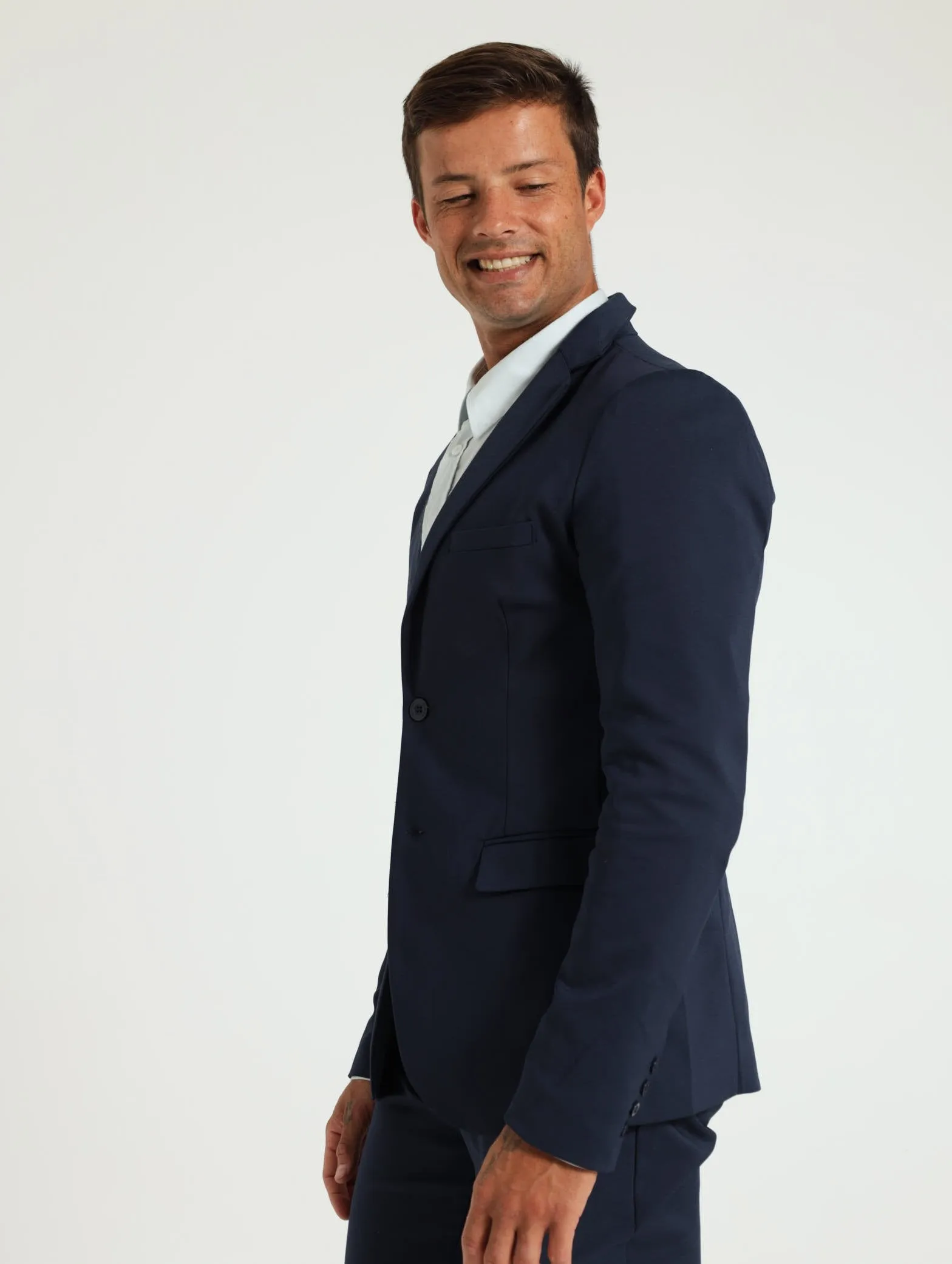 Suit Jacket - Navy