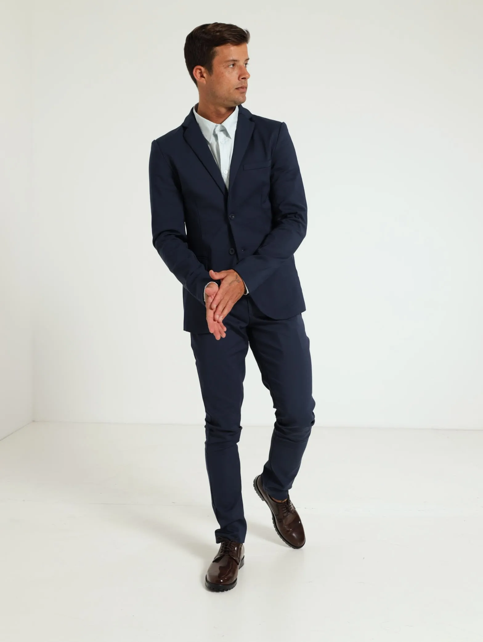 Suit Jacket - Navy