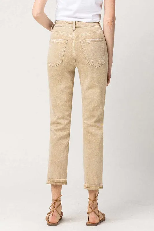SUPER HIGH RISE MOM JEANS