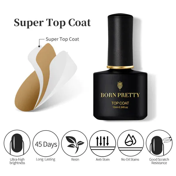 Super Top/Matte Top/Base Coats 10ML (Born Pretty)