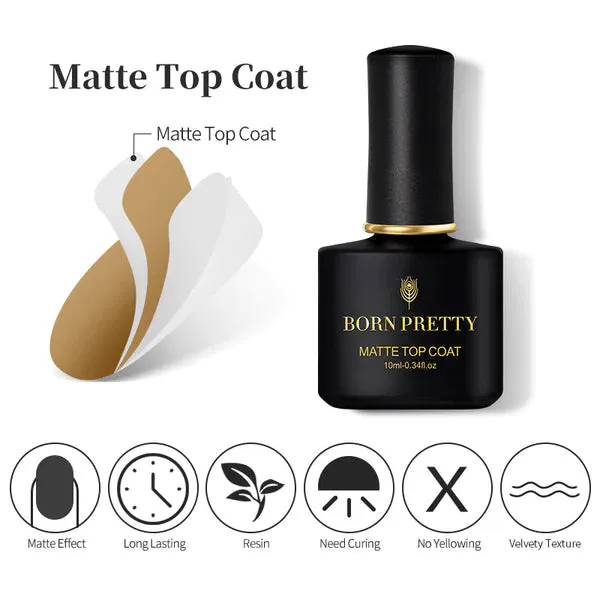 Super Top/Matte Top/Base Coats 10ML (Born Pretty)