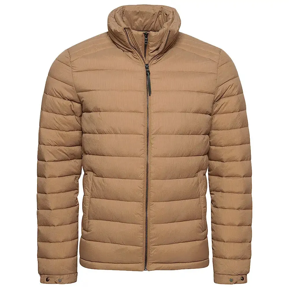 Superdry Mens Studios Padded Jacket Beige