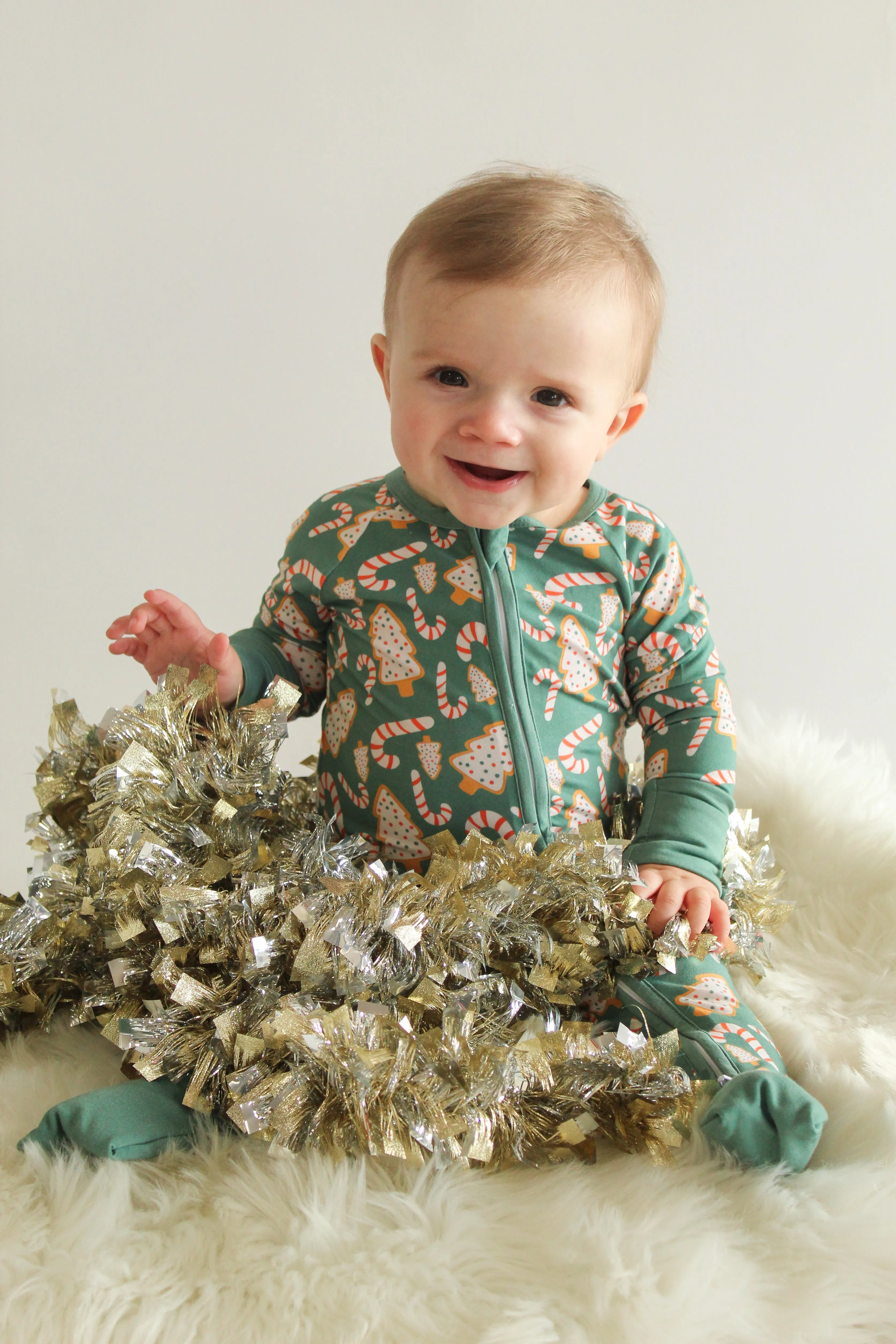 Sweet Christmas Dreams One Piece Bamboo Pajamas