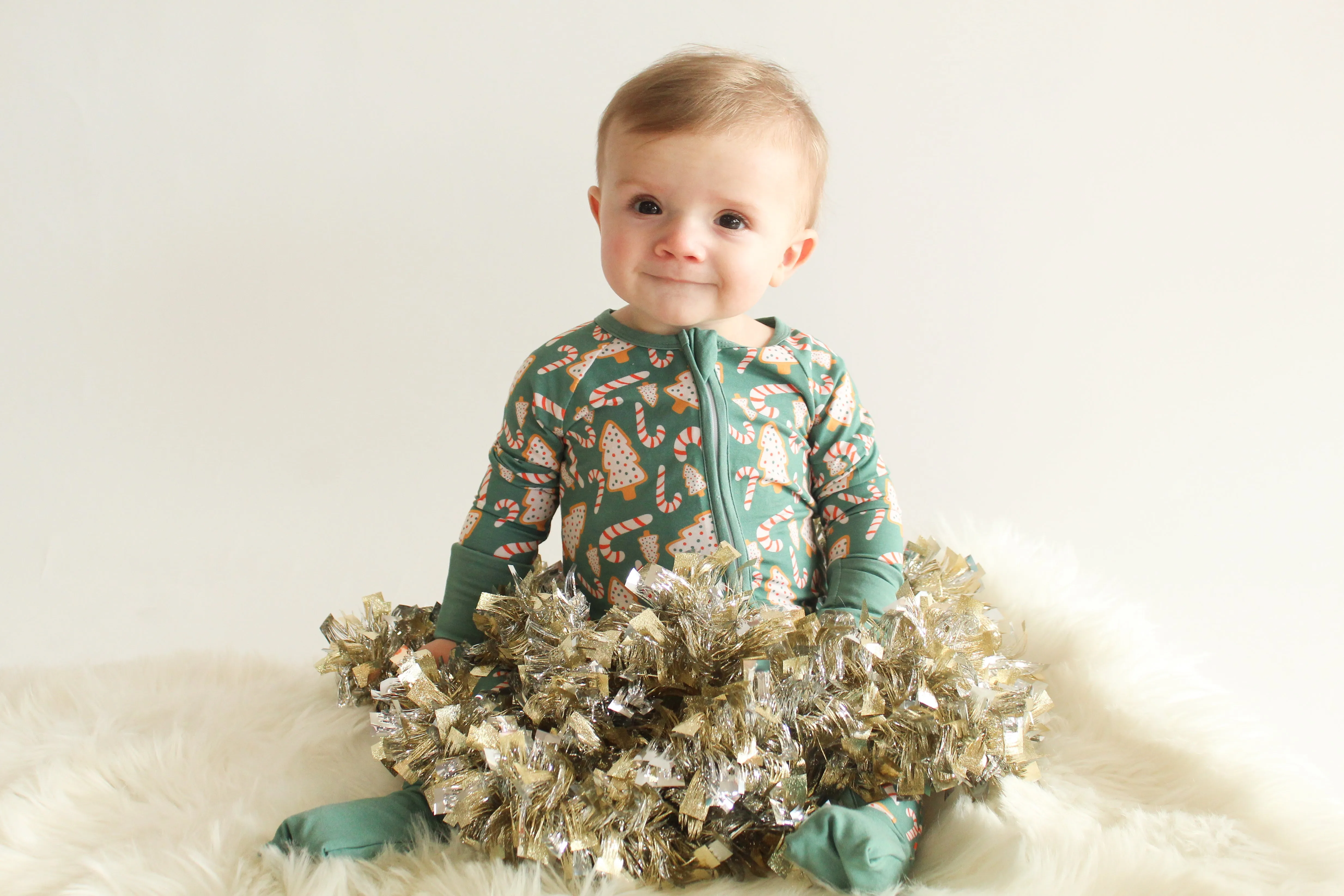 Sweet Christmas Dreams One Piece Bamboo Pajamas