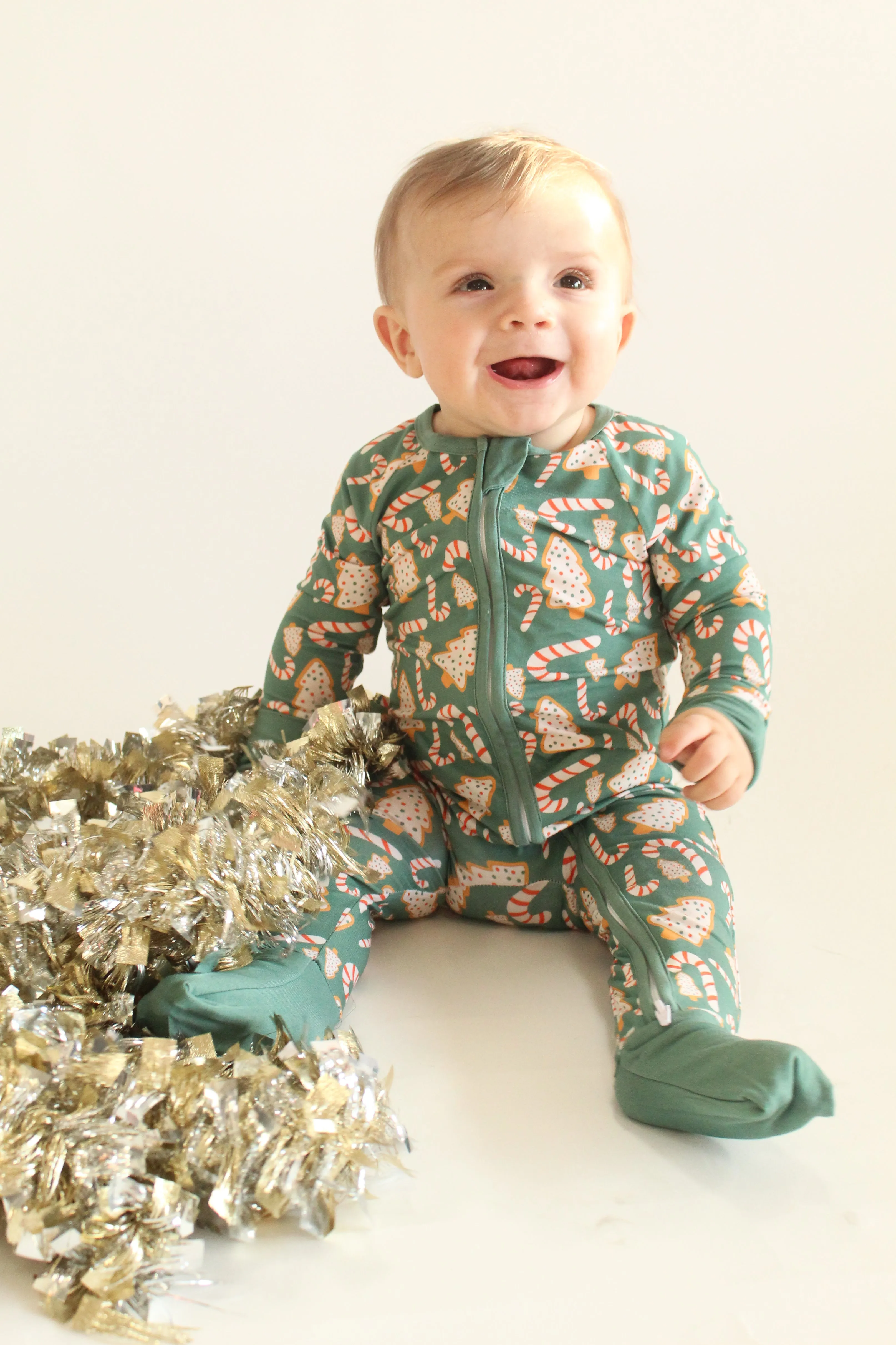 Sweet Christmas Dreams One Piece Bamboo Pajamas