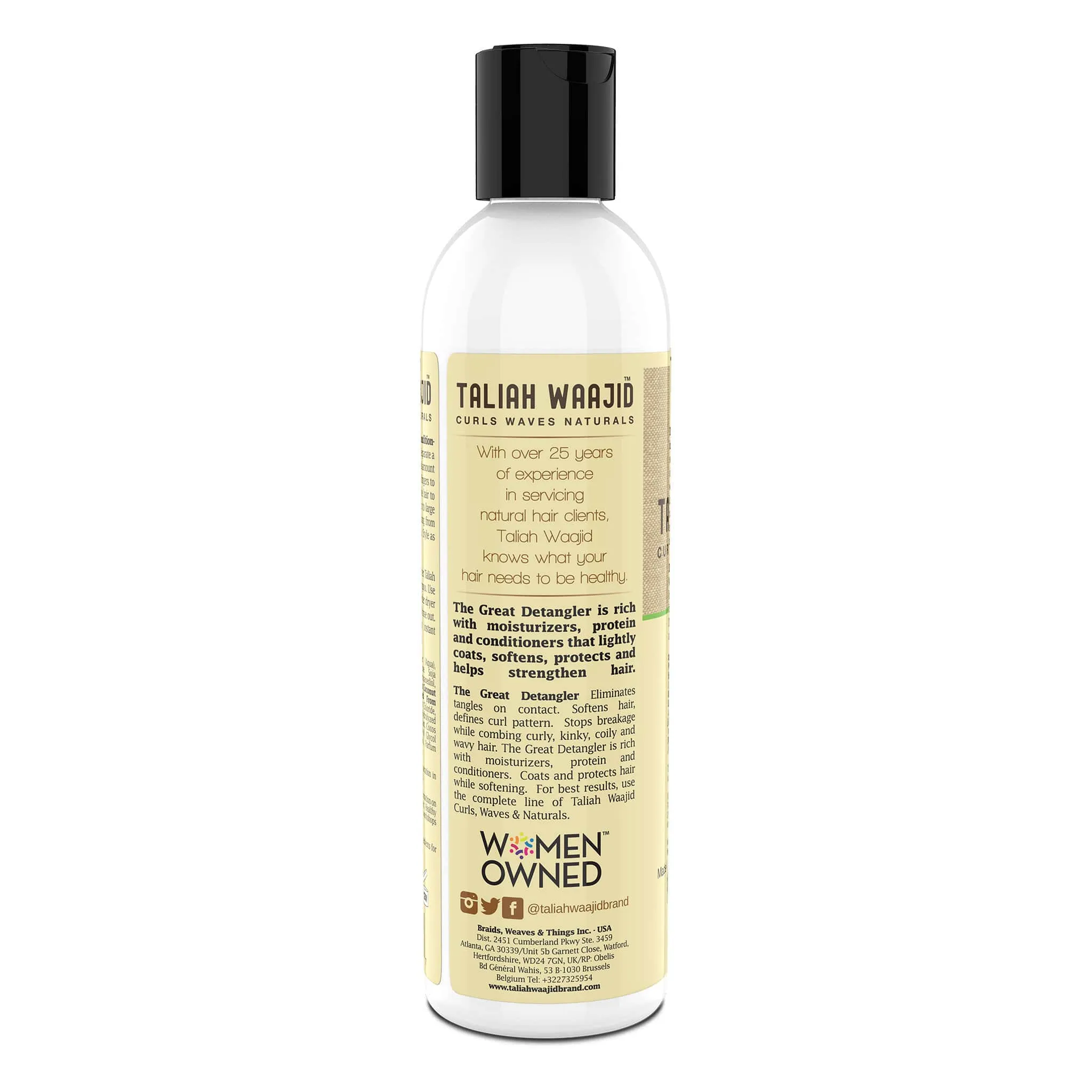 Taliah Waajid Curls, Waves & Naturals The Great Detangler 8 oz