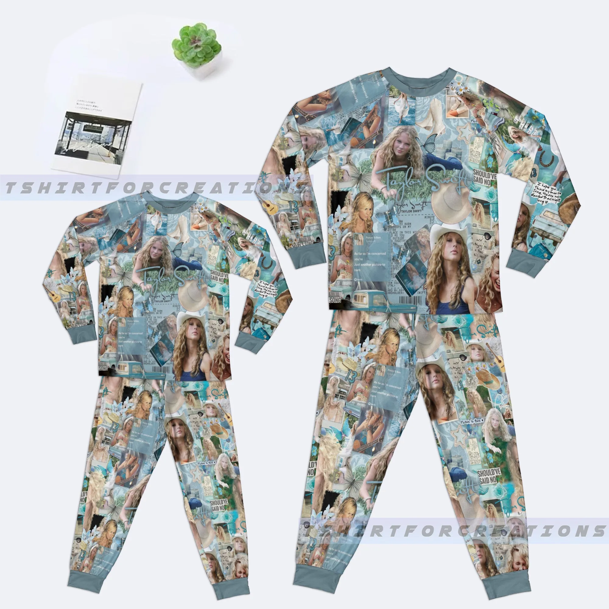 Taylor Swift Eras Tour TS Pajamas Set, Swiftie Merch, The Eras Tour TS Pajamas Set 6