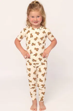 Teddy Bear 2 Piece Bamboo Pajama Set