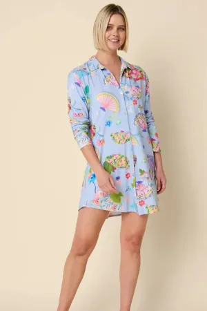 The Cats Pajamas Fans Night Shirt /  Pima Knit