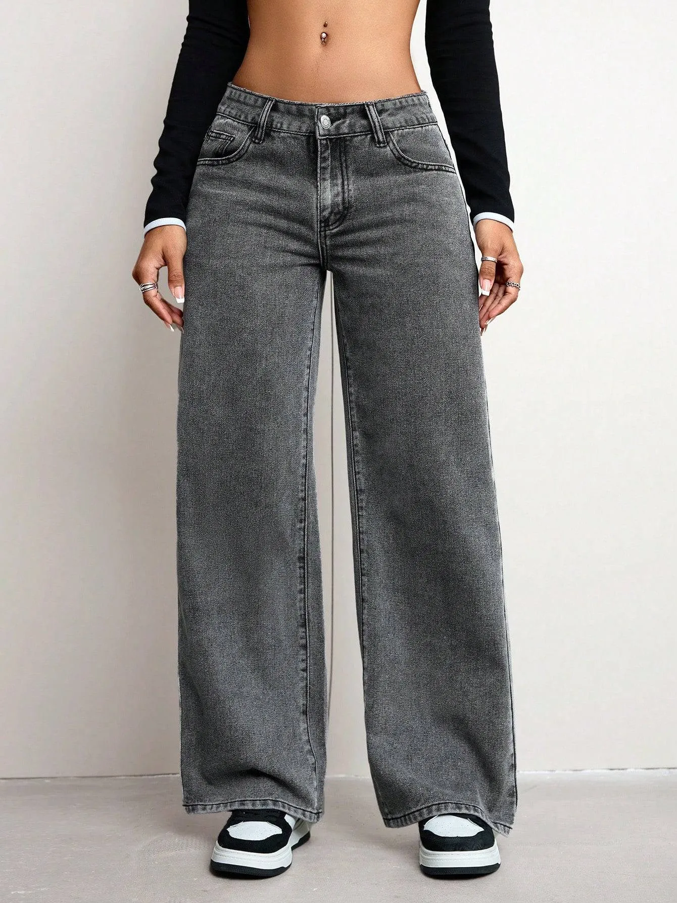 The Effortless Edge Stonewash Jeans