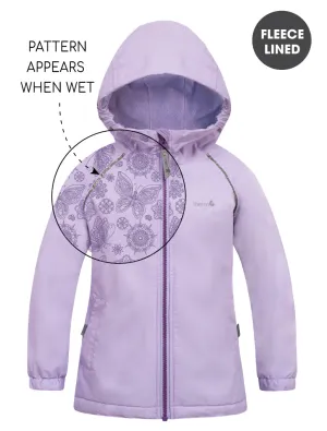 THERM SplashMagic Girls Storm Jacket | Waterproof Windproof Eco Rain Coats