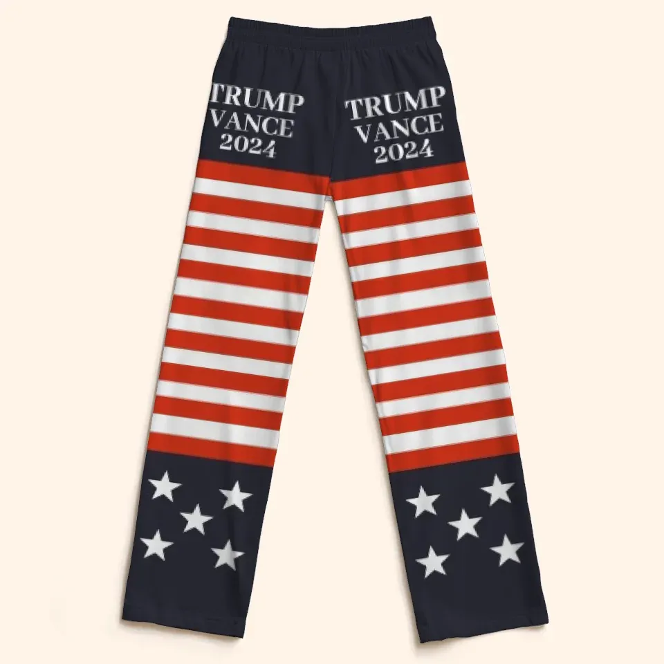 They're Ready To Shine - US Elections Pajama Pants - Gift For Conservative Supporters