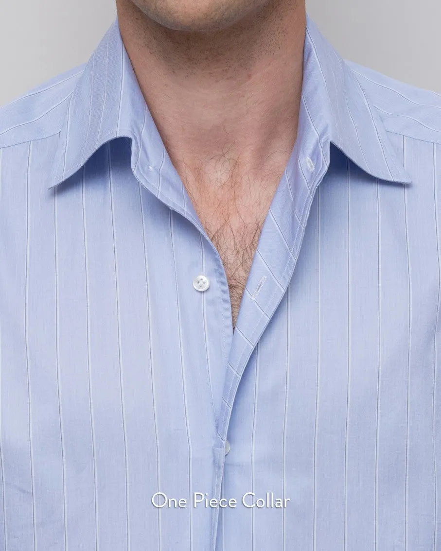 Thomas Mason Navy Brown Tattersall Check