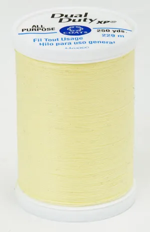 Thread - Dual Duty XP All Purpose Polyester Thread - 250yds - Baby Yellow
