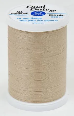 Thread - Dual Duty XP All Purpose Polyester Thread - 250yds - Buff