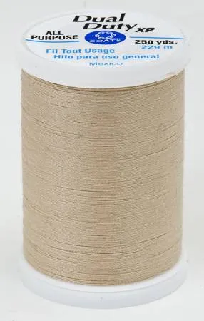 Thread - Dual Duty XP All Purpose Polyester Thread - 250yds - Buff