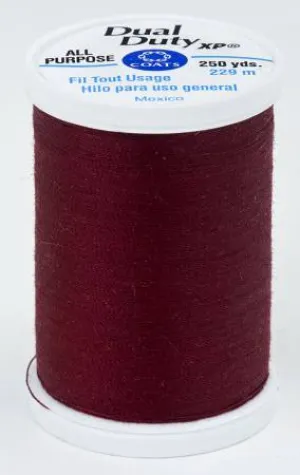 Thread - Dual Duty XP All Purpose Polyester Thread - 250yds - Dark Red
