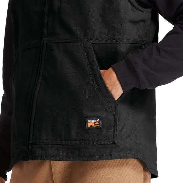 Timberland Pro Men's Gritman Lined Work Vest - Jet Black - TB0A1VBF015