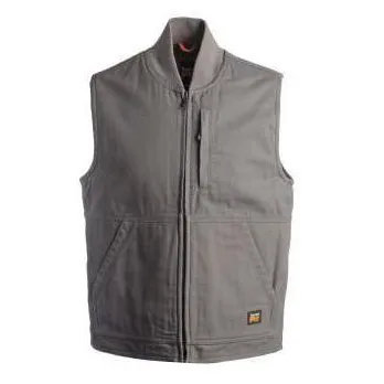Timberland Pro Men's Gritman Lined Work Vest - Pewter - TB0A1VBF060