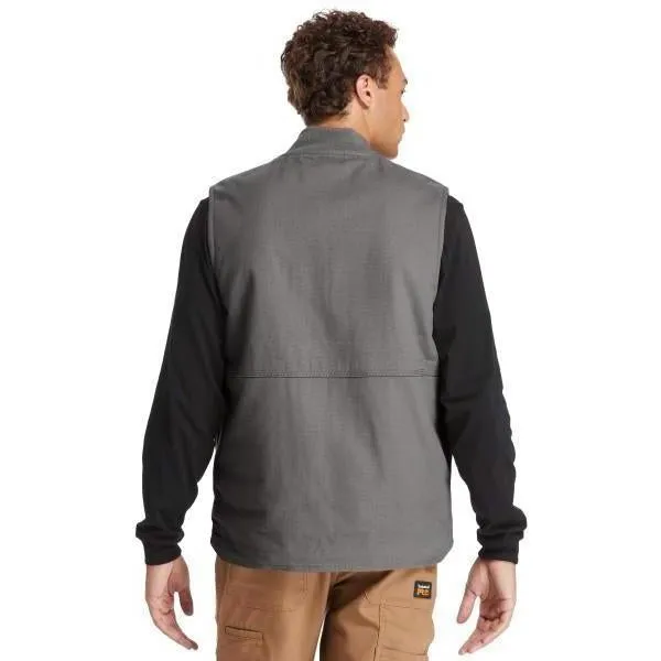 Timberland Pro Men's Gritman Lined Work Vest - Pewter - TB0A1VBF060