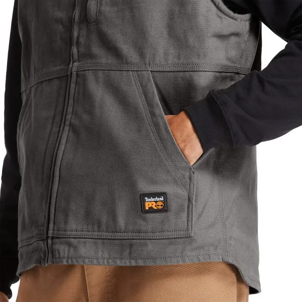 Timberland Pro Men's Gritman Lined Work Vest - Pewter - TB0A1VBF060